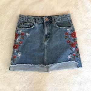 ZARA Denim Skirt